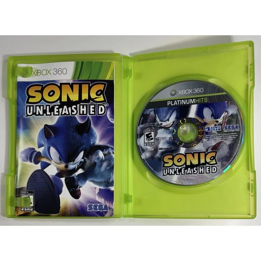 Sonic Unleashed (Microsoft Xbox 360, 2008) - TESTED